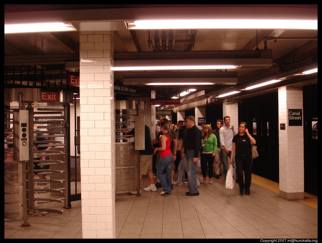 subway exit