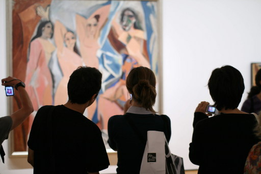 Les Demoiselles d'Avignon, Picasso, 1907