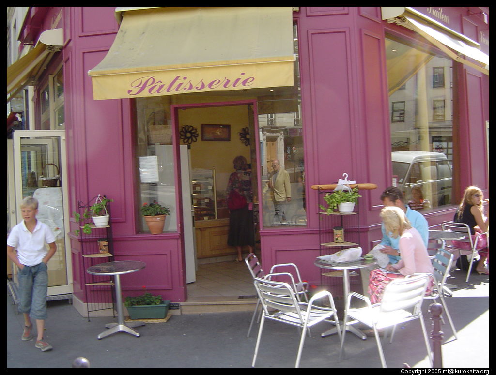 pâtisserie rue Jouffroy