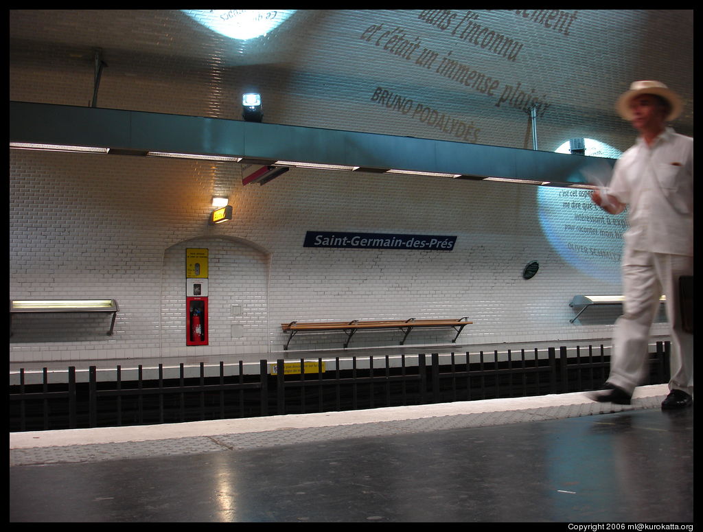 métro Saint-Germain-des-Prés