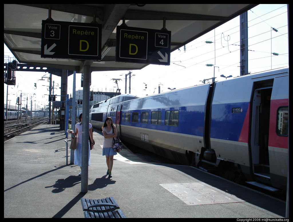 TGV à Rennes