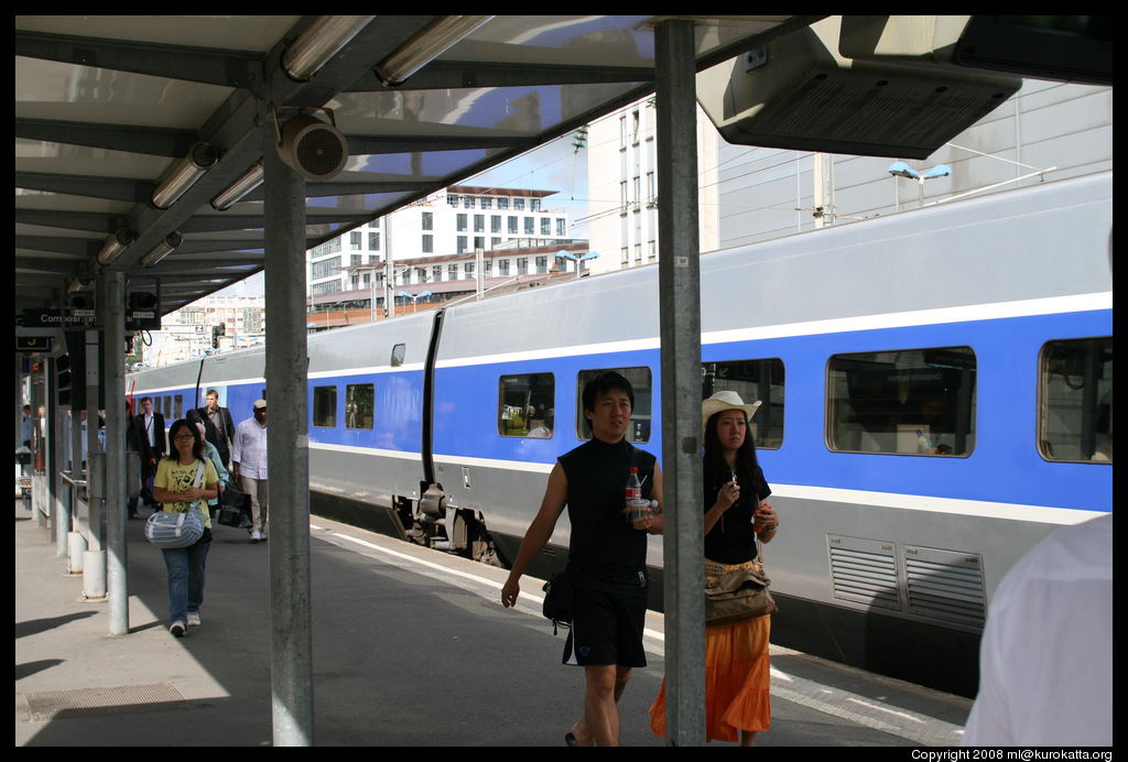 TGV à Rennes