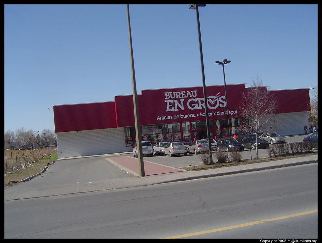 Bureau en Gros (Staples) Jean-Talon