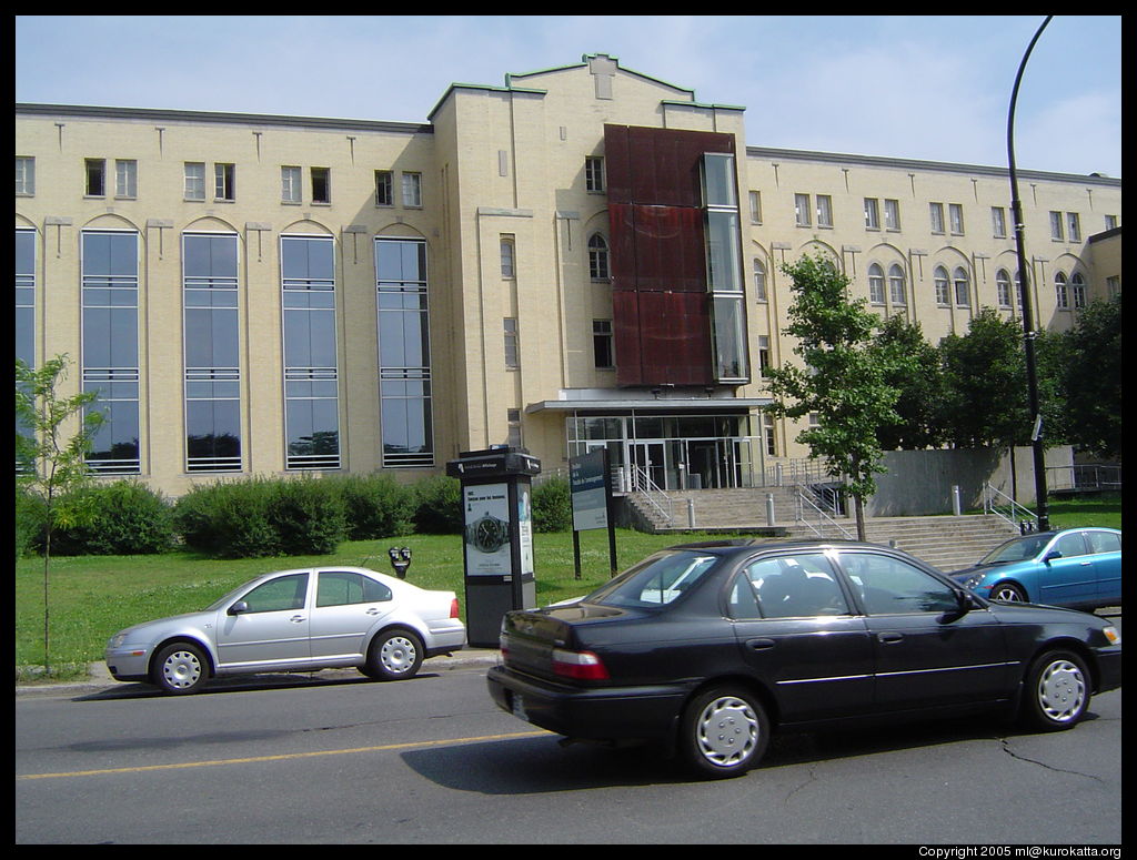 pavillon de la faculté de l'aménagement