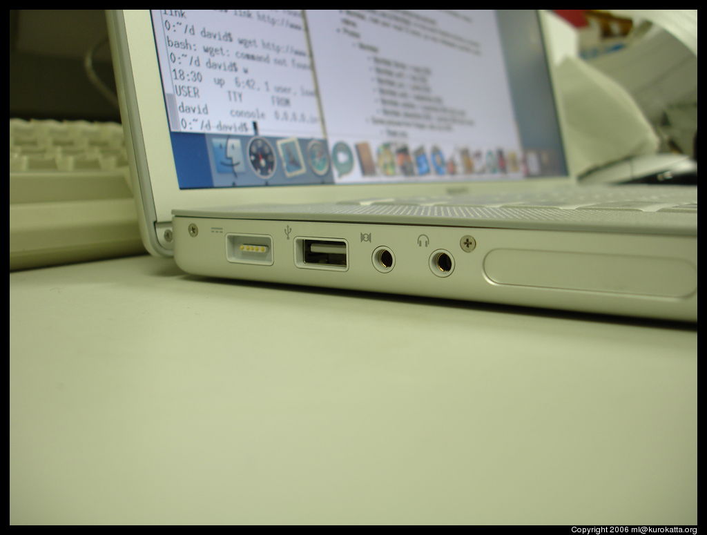 iBook Pro (celui de Marc Feeley)