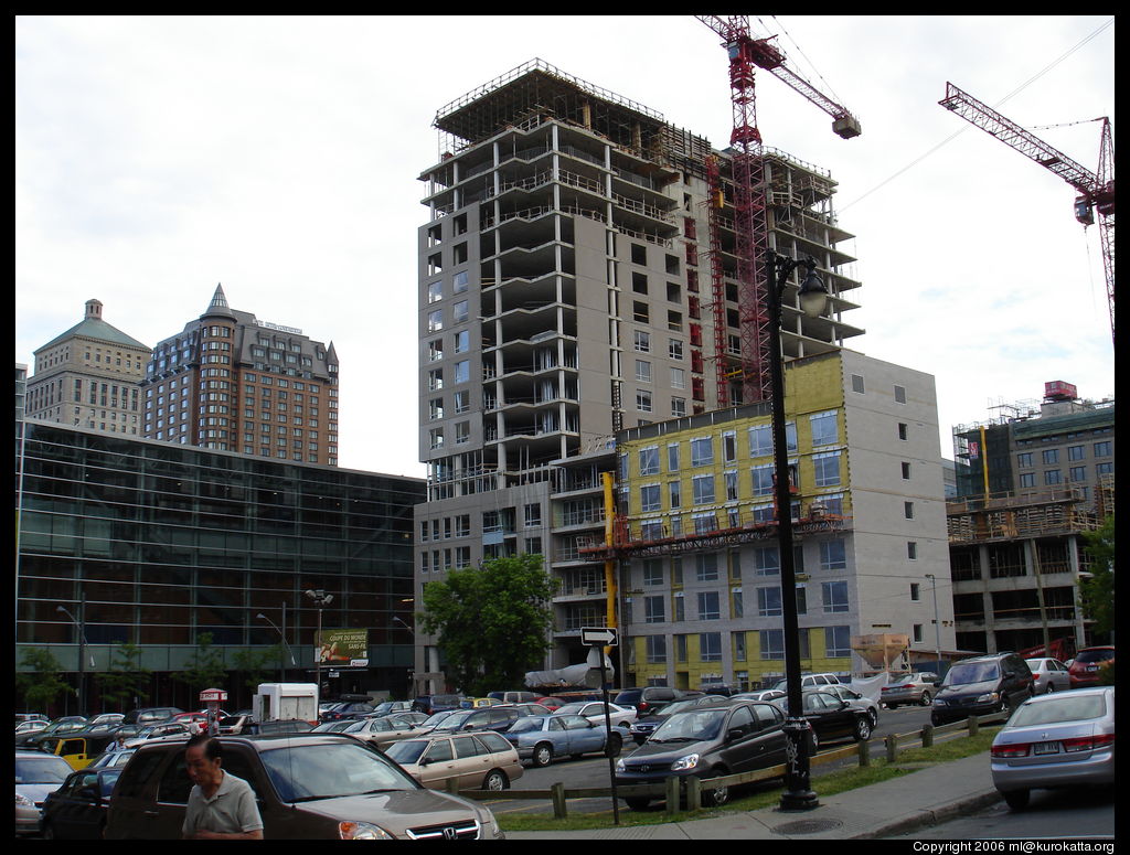 immeuble en construction