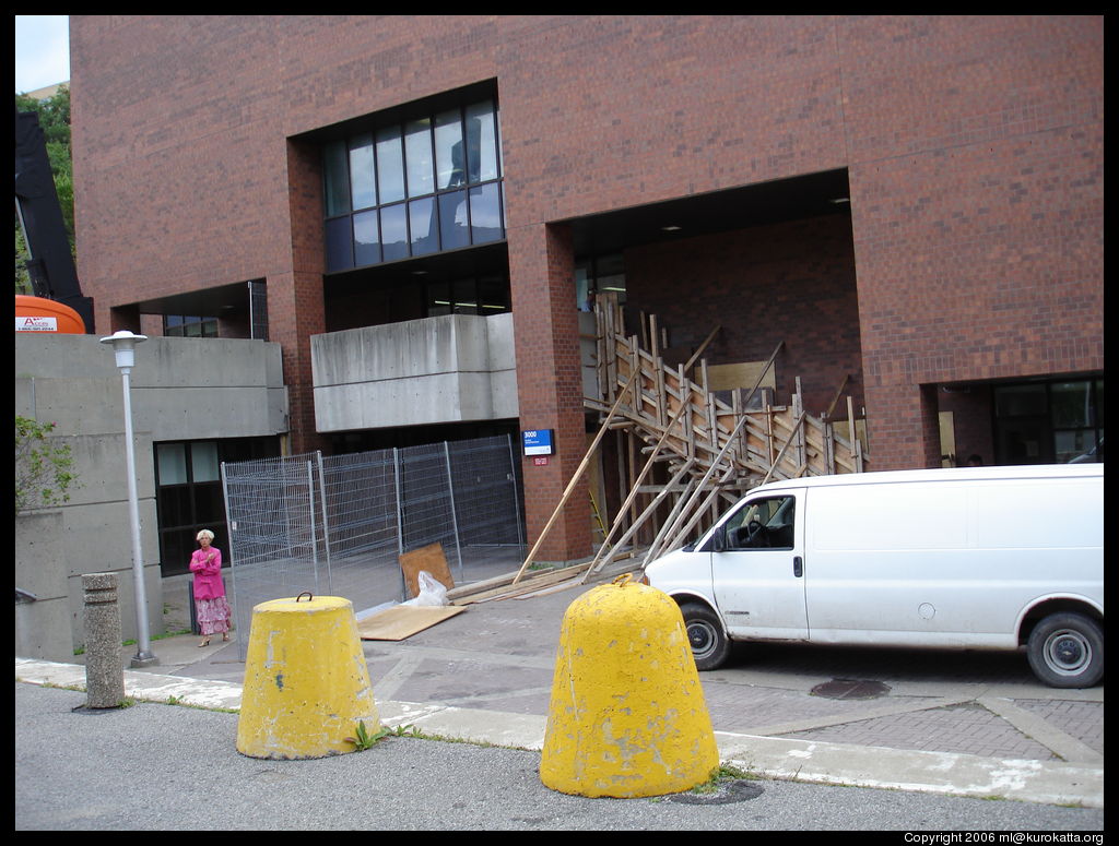 place La Laurentienne en travaux