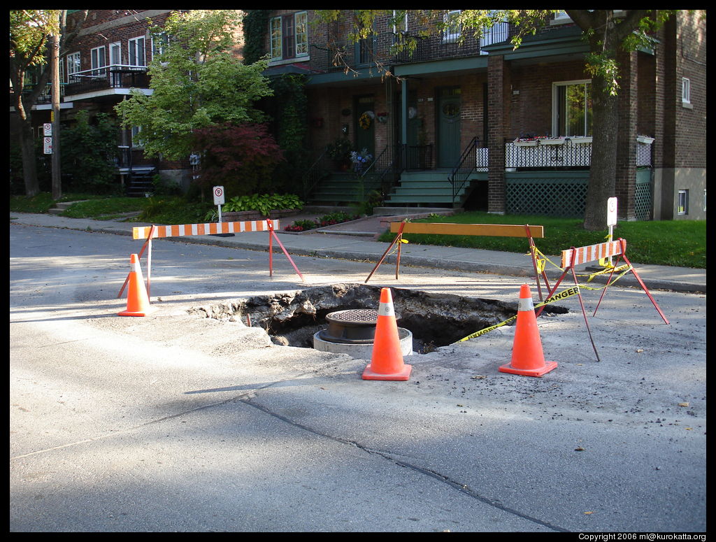 trou rue Lacombe