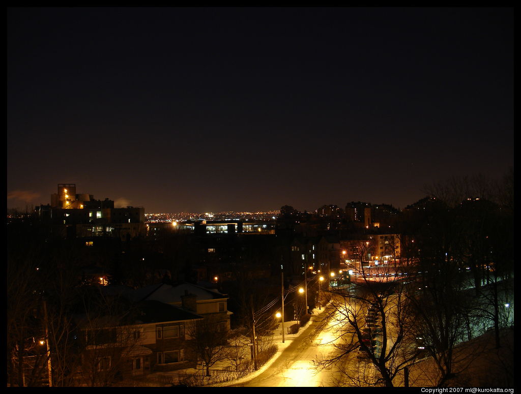 vue depuis le garage Louis-Colin