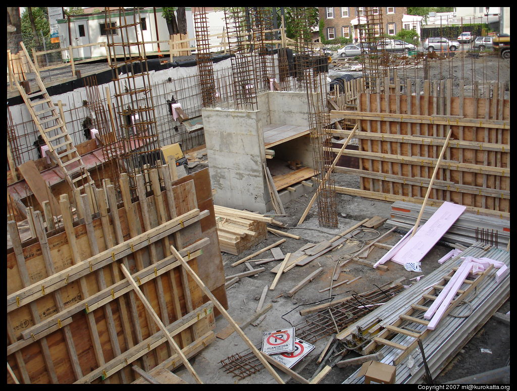 Le Montmartre en construction