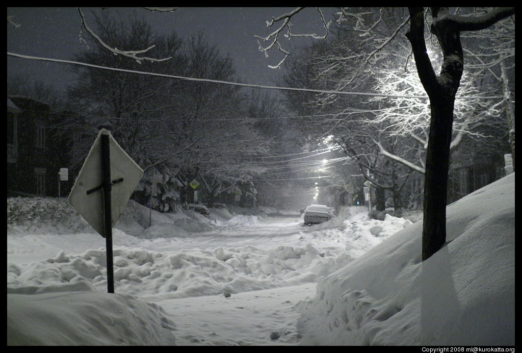 nuit précédant une tempête