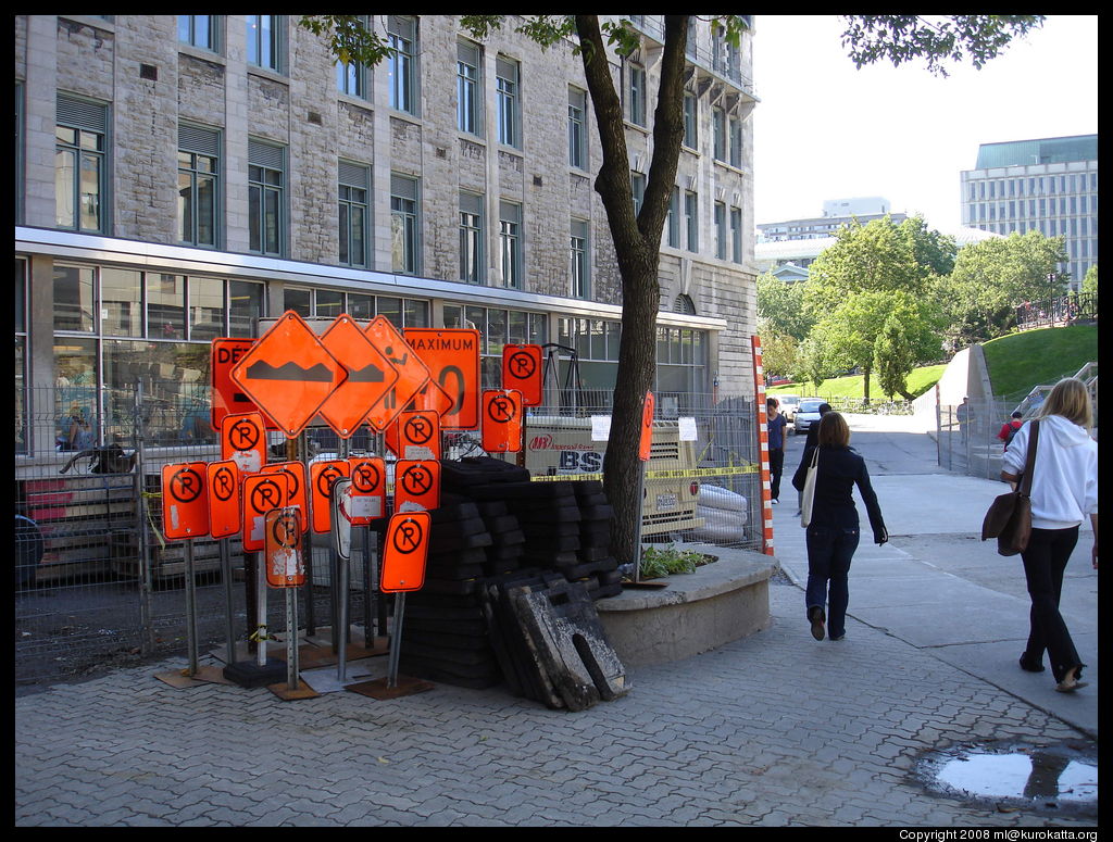 panneaux à McGill