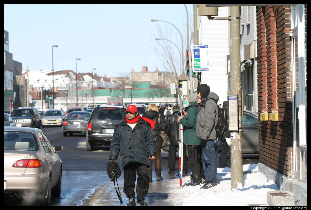 arrêt de bus