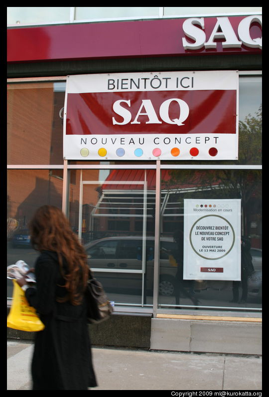 nouvelle SAQ