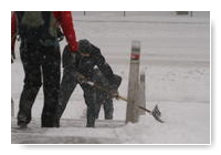 déneigement vigoureux