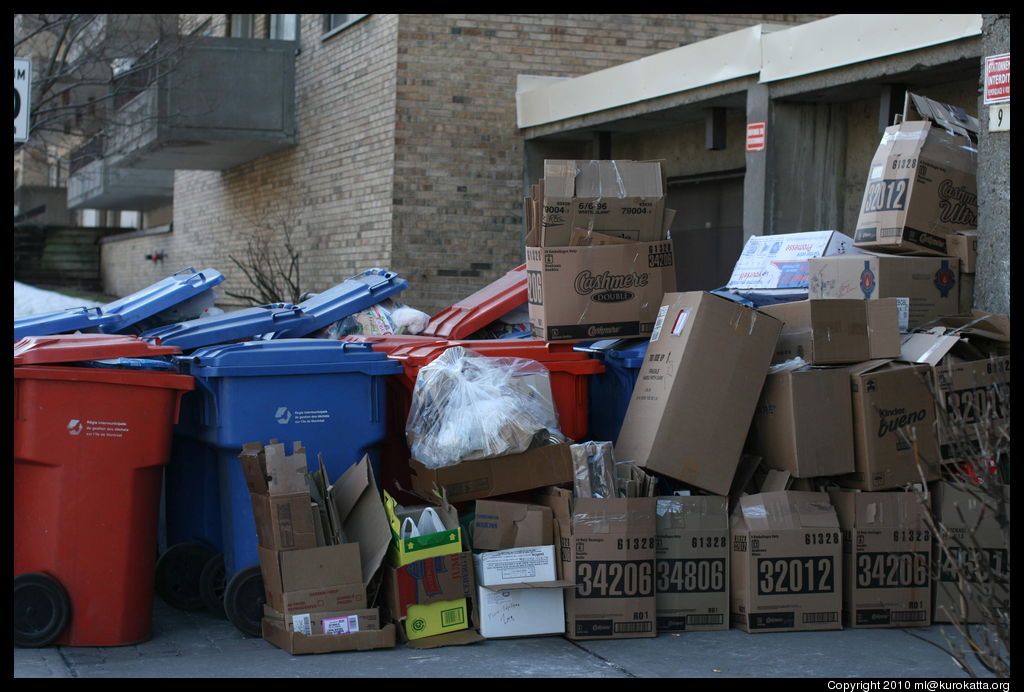 poubelles