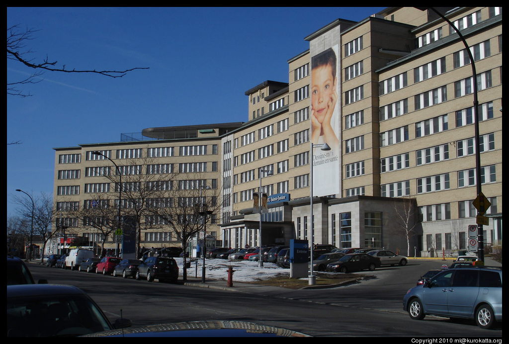 hôpital Sainte-Justine