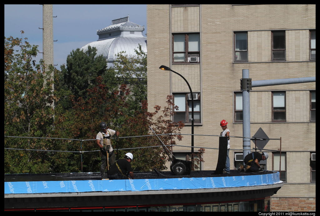 rénovation d'un édicule Édouard-Montpetit