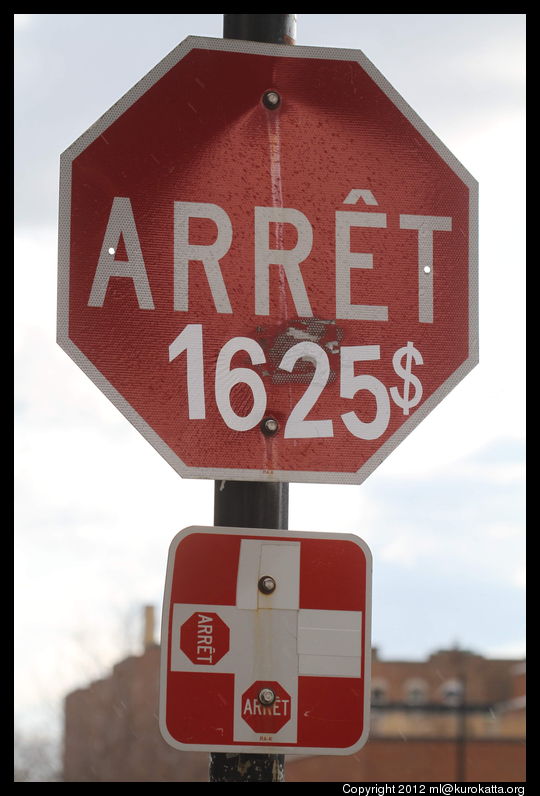 arrêt 1625 $