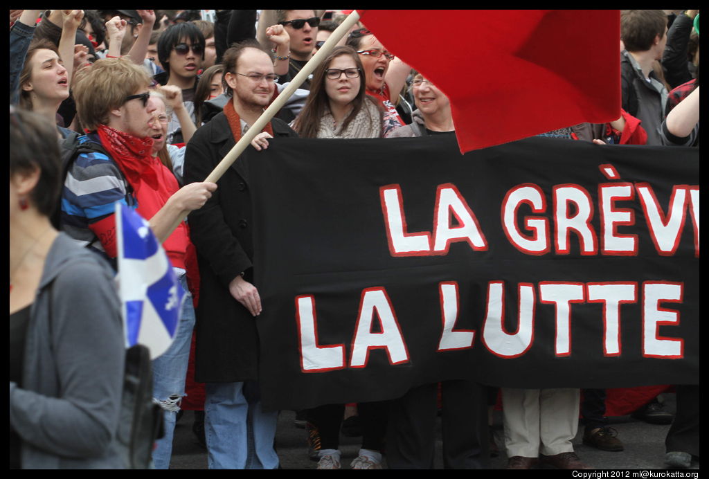 la grève, la lutte