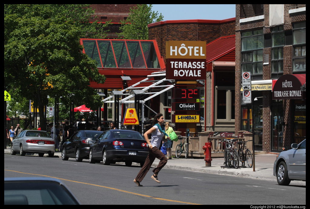 Côte-des-Neiges, 32 °C