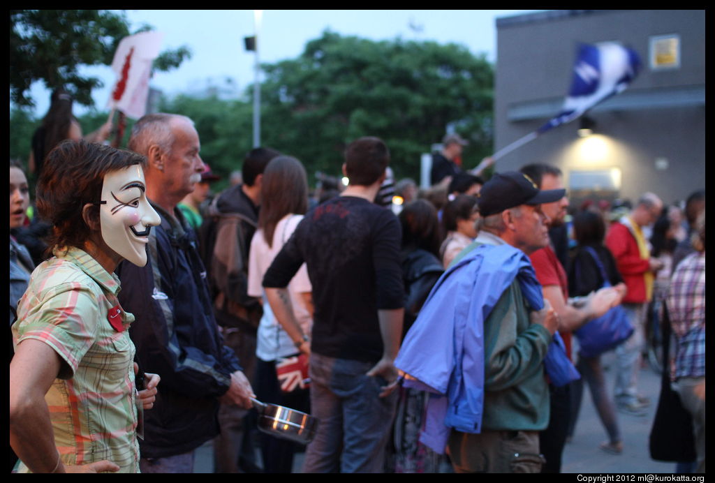 manif de nuit