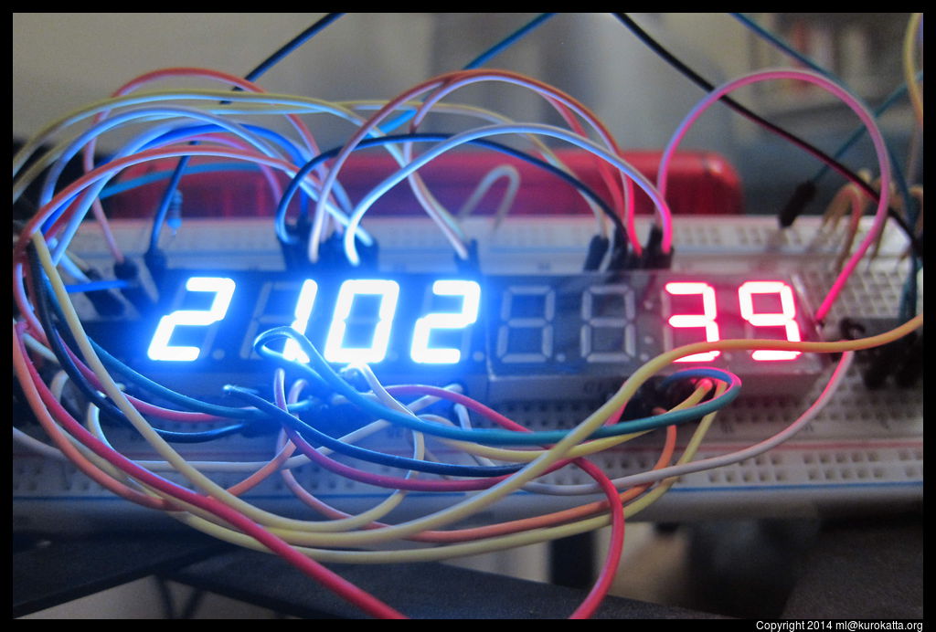 LED clock