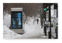 neige sur Côte-Sainte-Catherine