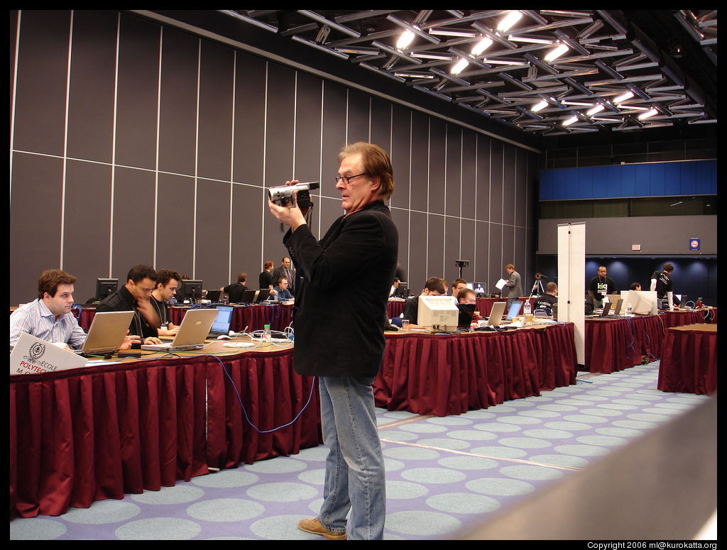 un autre cameraman