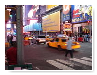 Times Square—at night