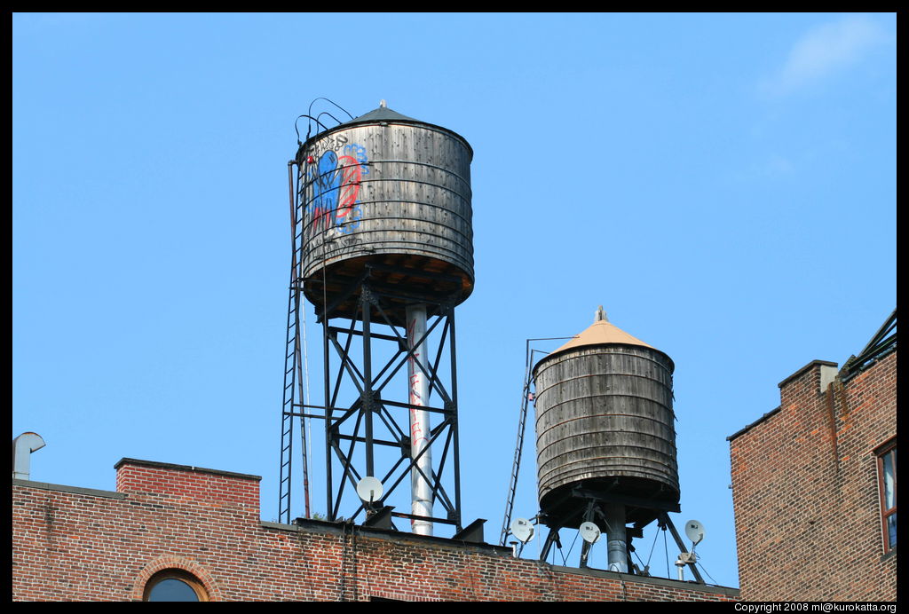 water towers