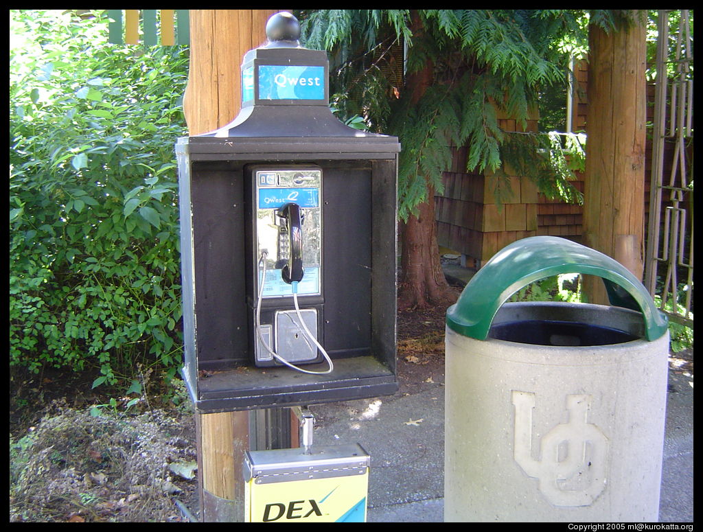 Qwest public phone