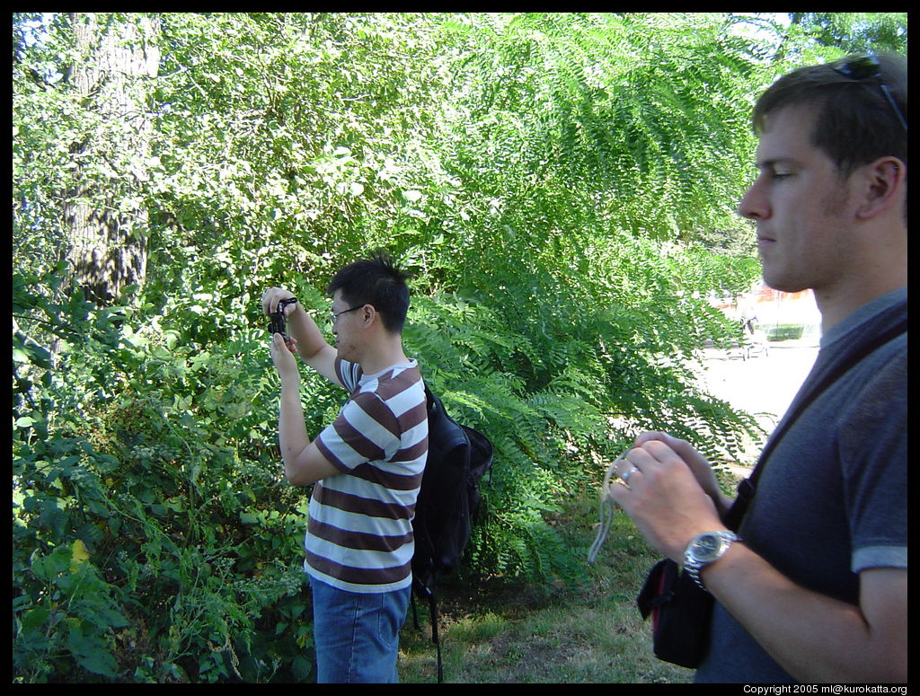 Martin and Derek taking pictures