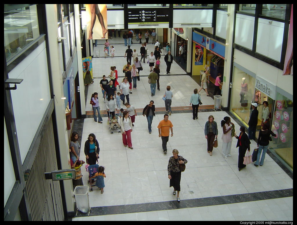 centre commercial des Quatre Temps