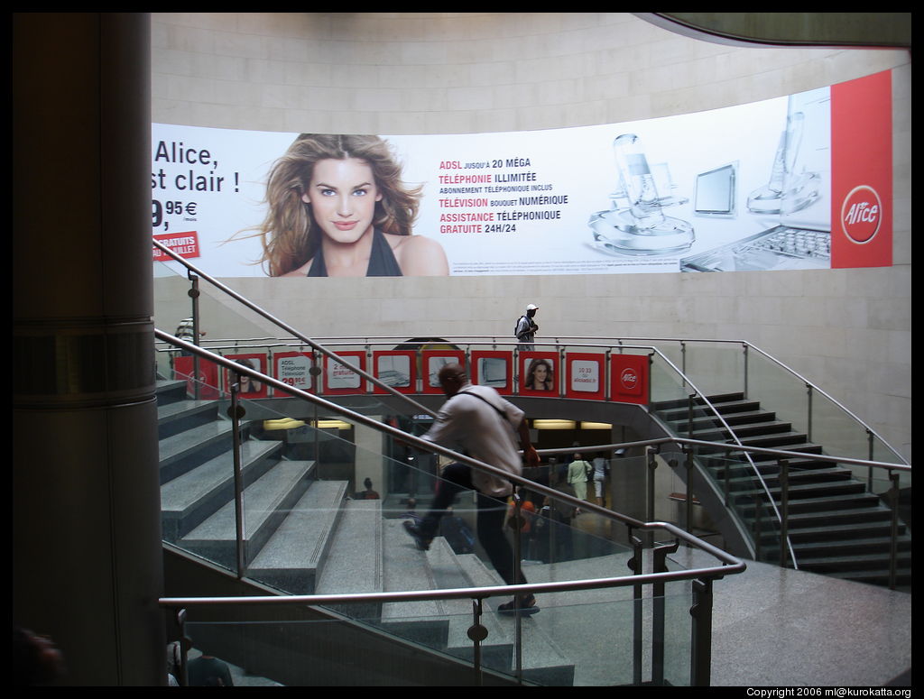 Alice dans le métro