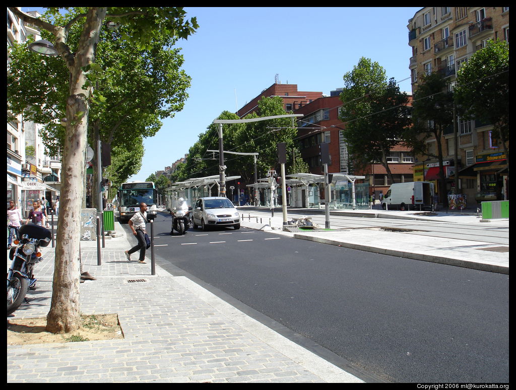 tramway du boulevard Brune