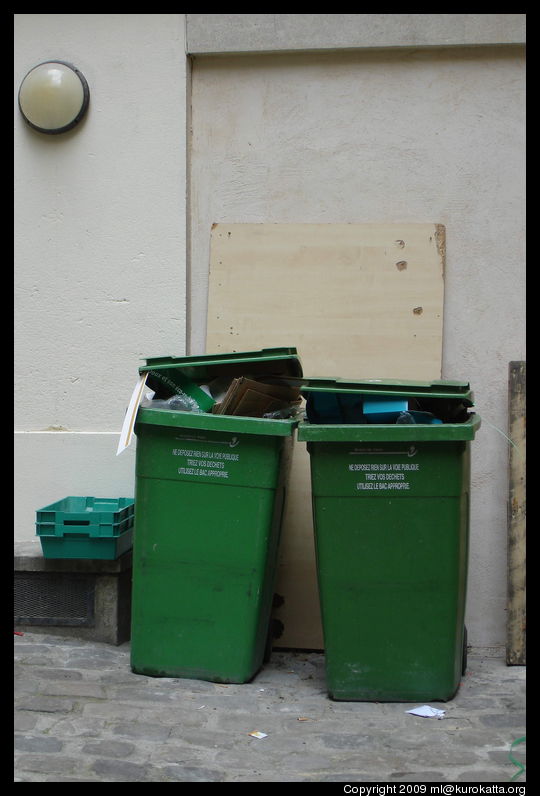 poubelles