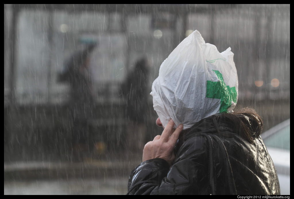 capuche improvisée