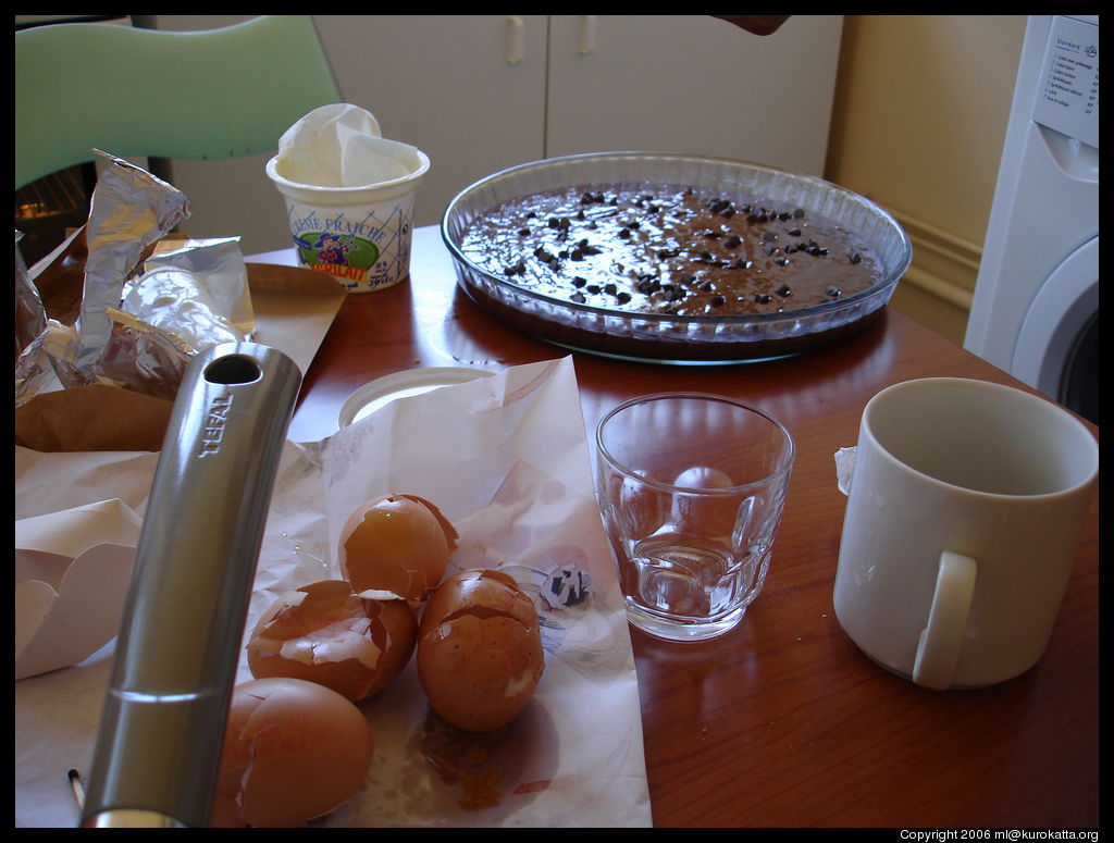 gâteau non allégé