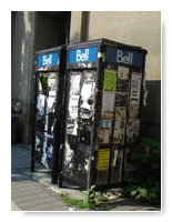 Bell phone booths