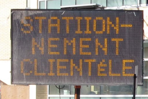 statiion-nement clientéle